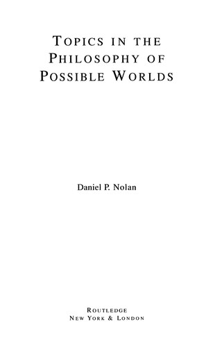 Topics in the philosphy of possible worlds