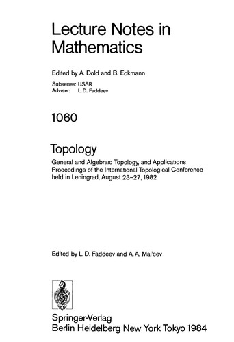 Topology