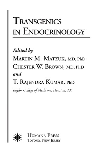 Transgenics in endocrinology