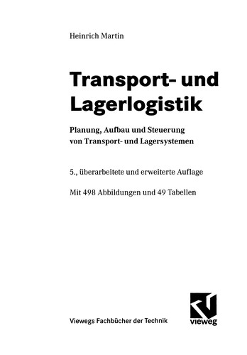 Transport- und Lagerlogistik