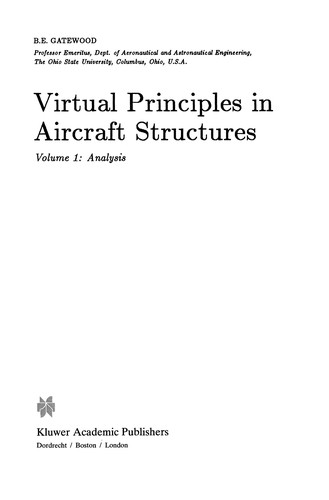 Virtual Principles in Aircraft Structures