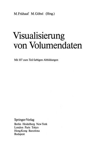 Visualisierung von Volumendaten