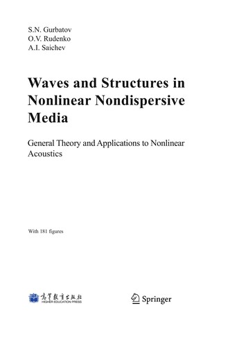 Waves and Structures in Nonlinear Nondispersive Media