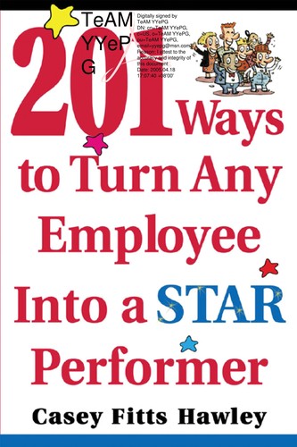 201 ways to turn any employee into a star performer