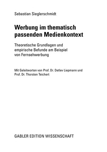 Werbung im thematisch passenden Medienkontext