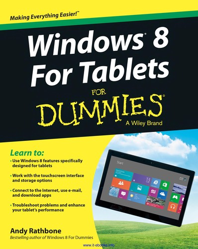 Windows 8 for tablets for dummies