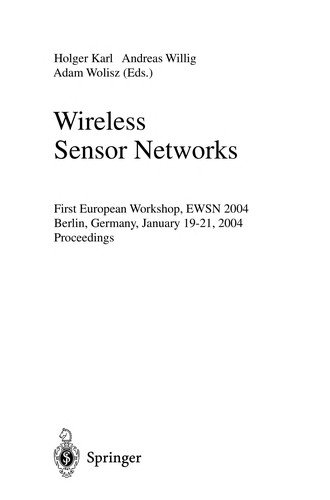 Wireless sensor networks