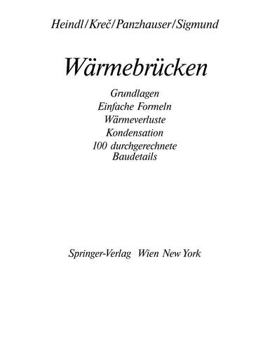 Wärmebrücken