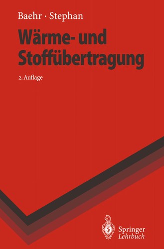 Wärme- und Stoffübertragung
