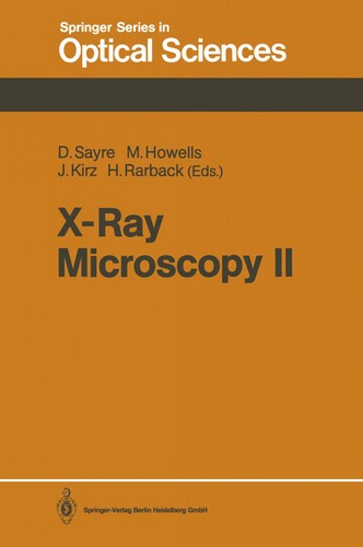 X-Ray Microscopy II