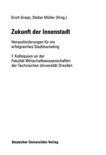 Zukunft der Innenstadt