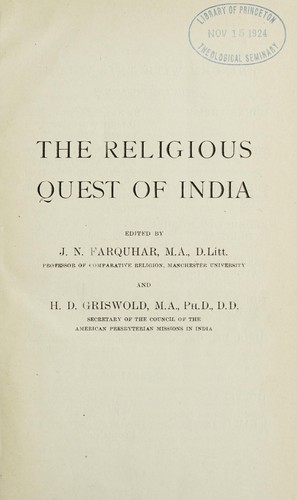 The religion of the Rigveda