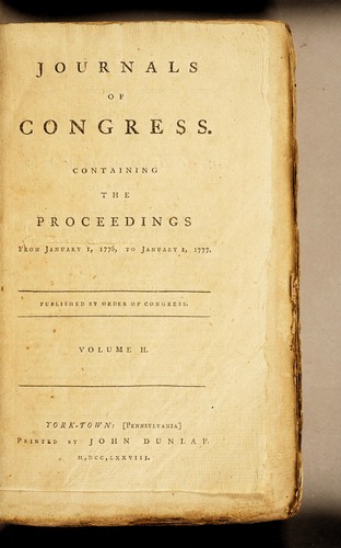 Journals of Congress
