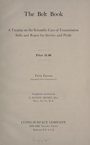 The belt book