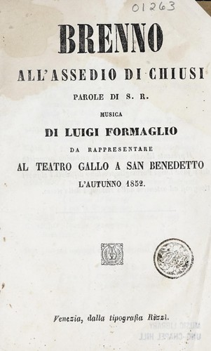 Brenno all'assedio di Chiusi