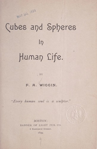 Cubes and spheres in human life