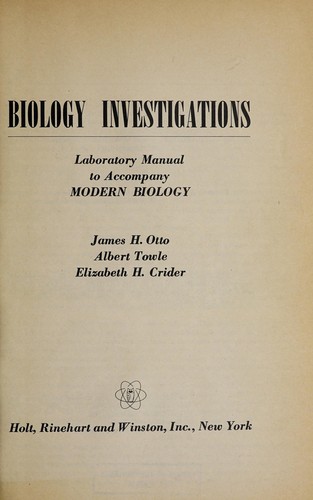 Modern biology