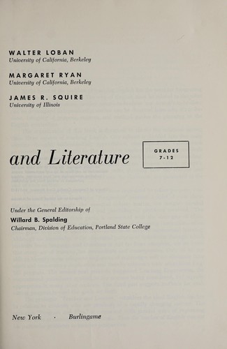 Teaching language and literature, grades 7-12