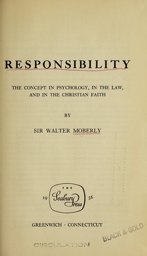 Responsibility