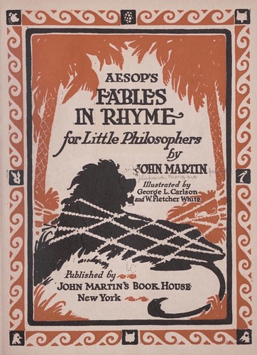 Aesop's fables in rhyme for little philosophers