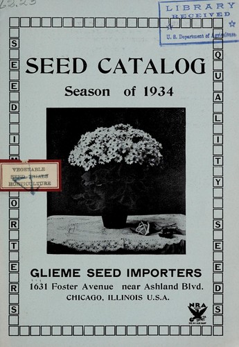 Seed catalog