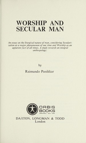 Worship and secular man
