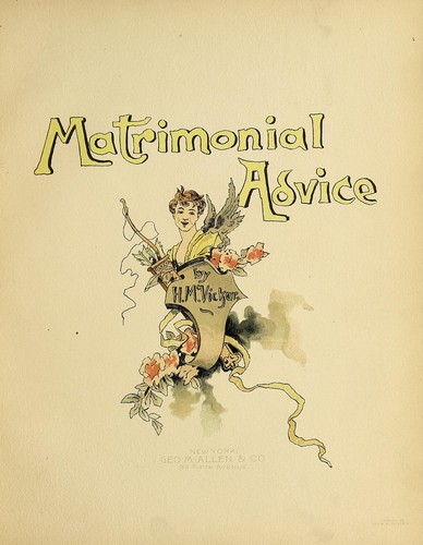 Matrimonial advice