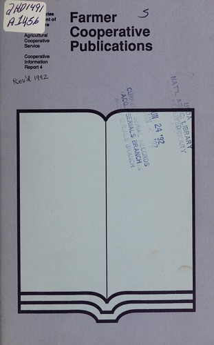 Farmer cooperative publications