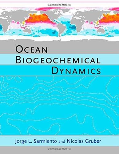 Ocean biogeochemical dynamics - 1. edición
