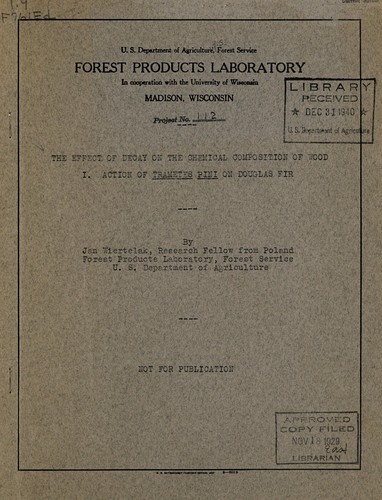 The effect of decay on the chemical composition of wood
