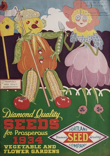 Diamond quality seeds for prosperous 1934 vegetable and flower gardens
