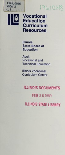 Vocational education curriculum resources