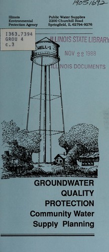 Groundwater quality protection