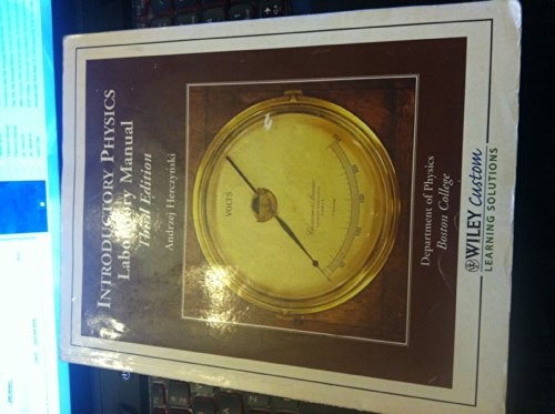 Introductory Physics Lab Manual Custom