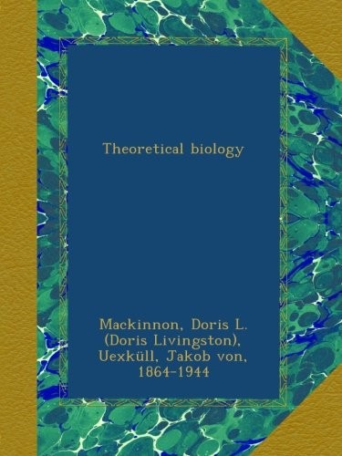 Theoretical biology