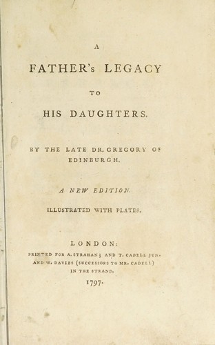 A father's legacy to his daughters