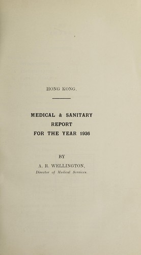 Medical and sanitary report