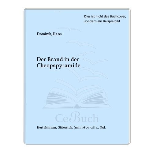 Der Brand der Cheopspyramide - Science Fiction
