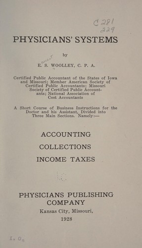 Physicians' systems