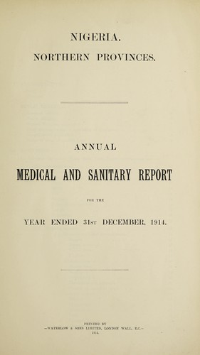 Annual medical report