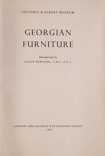 Georgian furniture