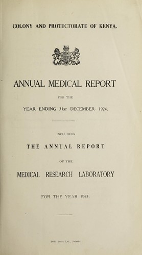 Annual medical report