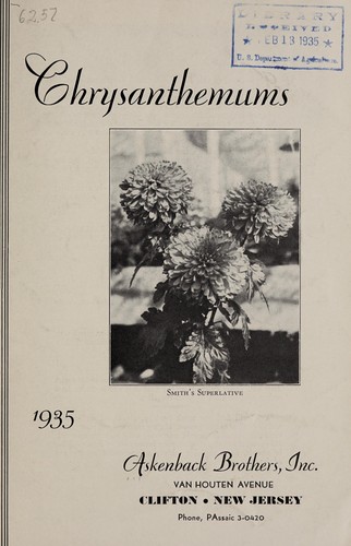 Chrysanthemums, 1935