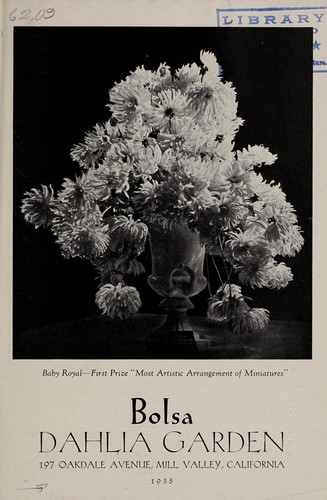 Bolsa Dahlia Garden, 1935
