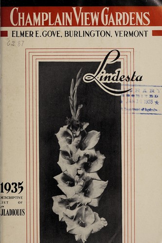 1935 descriptive list of gladiolus