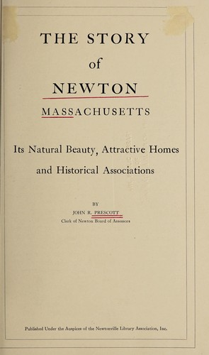 The story of Newton, Massachusetts