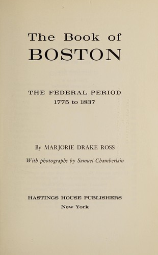 The book of Boston