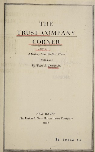 The trust company corner