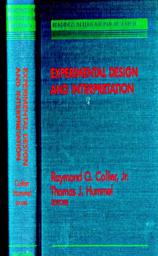 Experimental design and interpretation