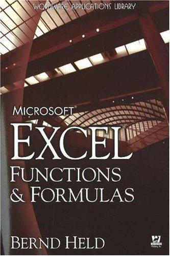 Microsoft Excel Functions and Formulas